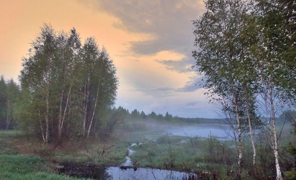 Майский вечер в Полесье