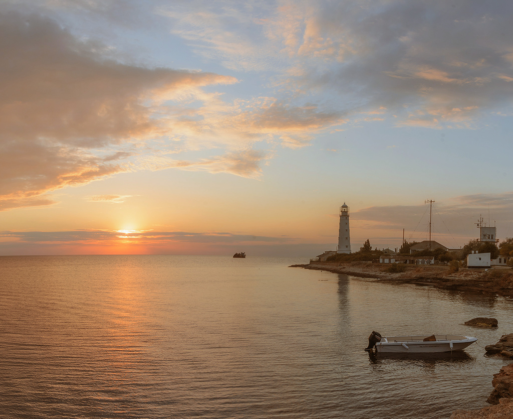 Вечер в Крыму.