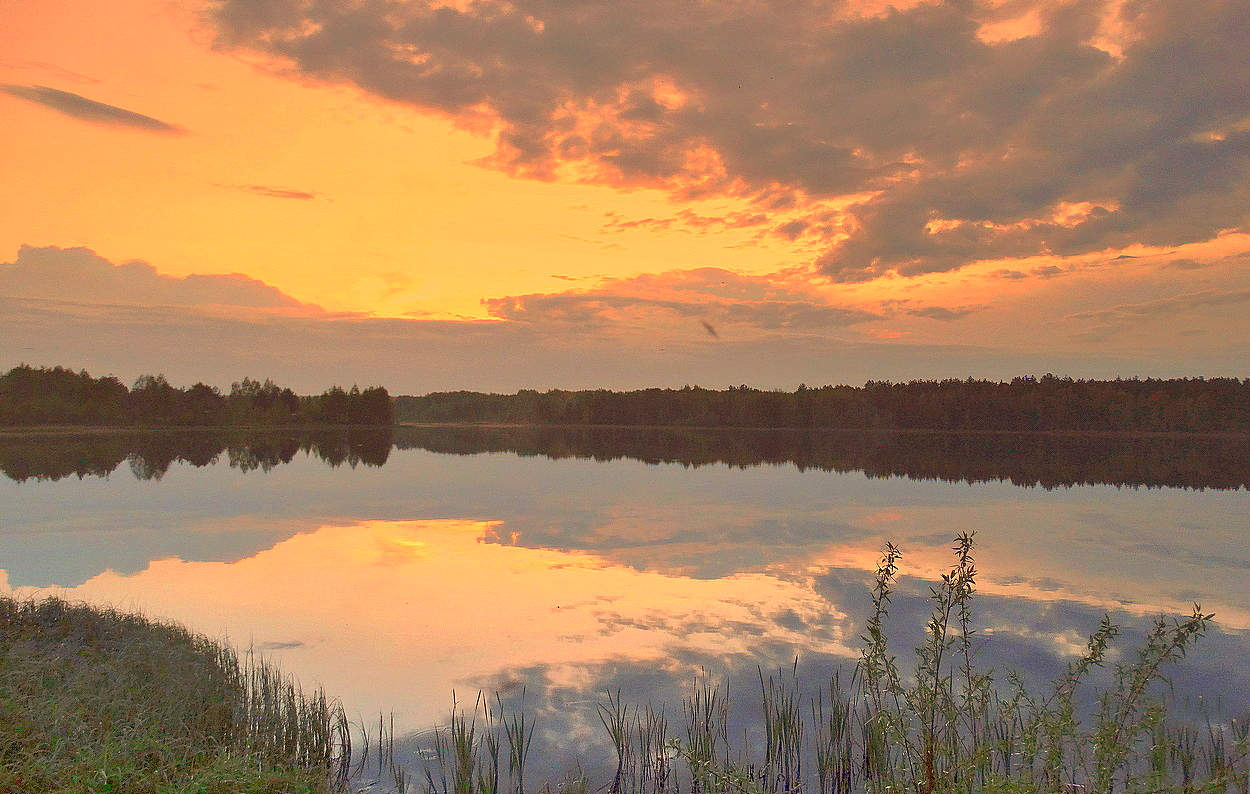 Вечерняя майская заря