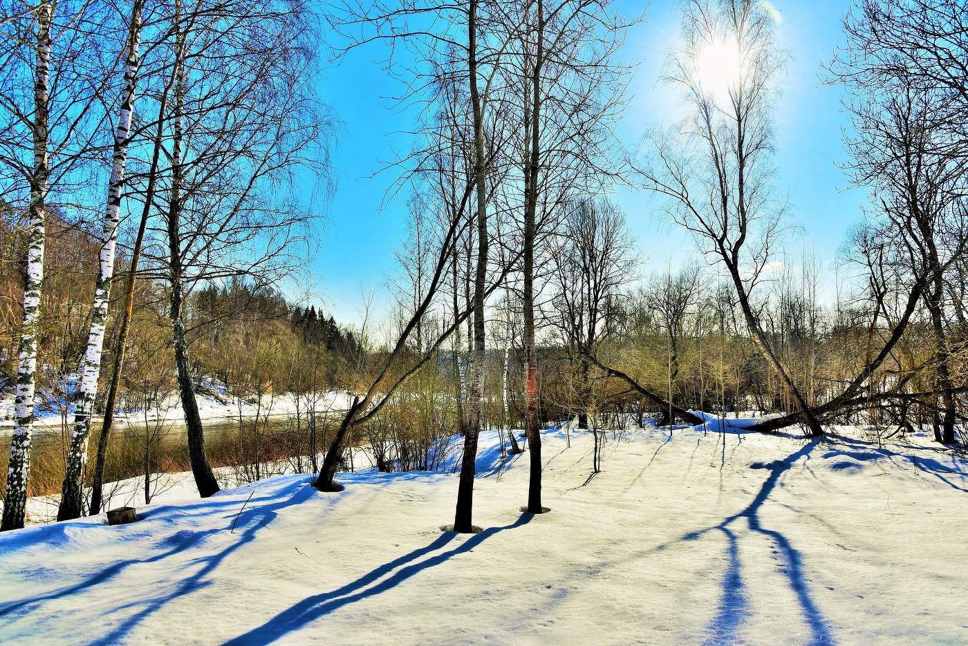 Ясный день ...