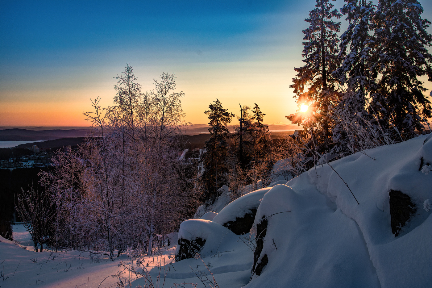 Утреннее солнце