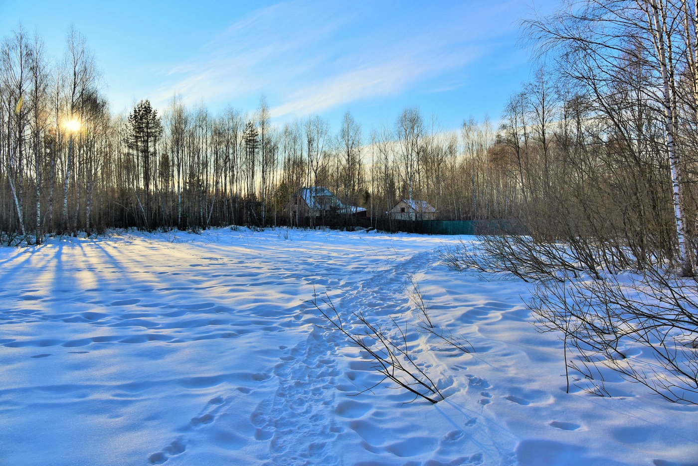 Вечерело ...