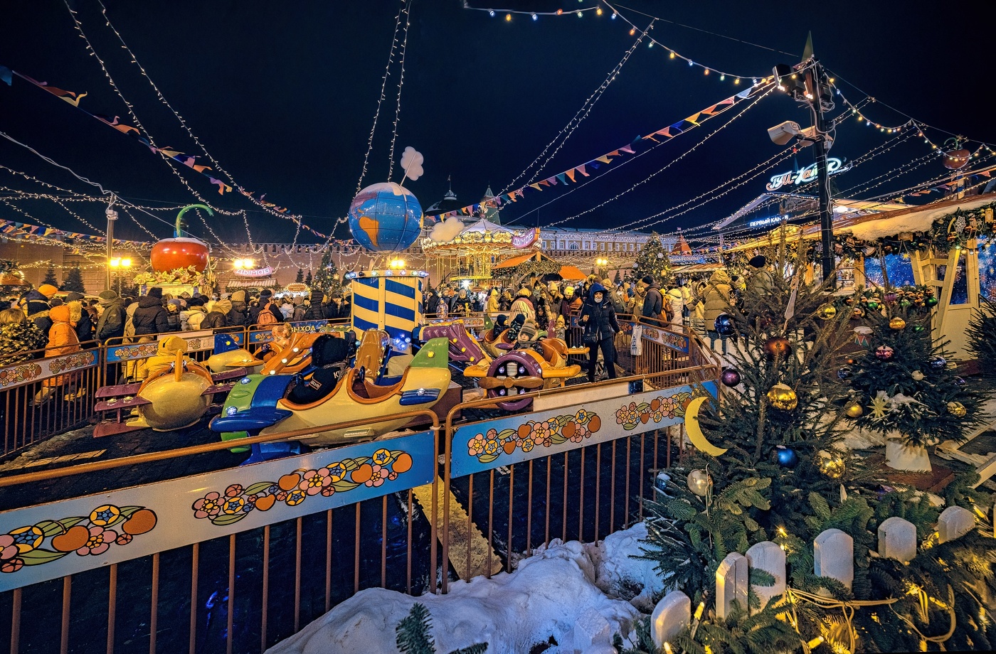 На Красной площади накануне Нового года