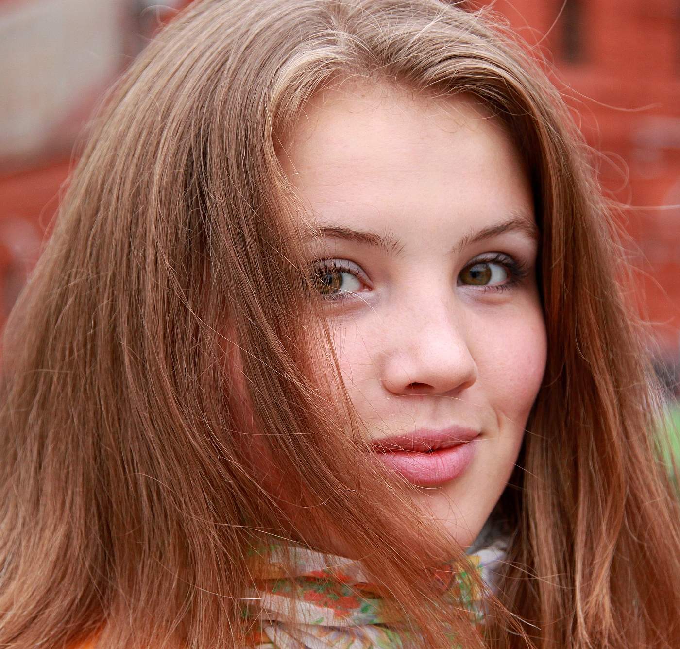 Портрет прохожей