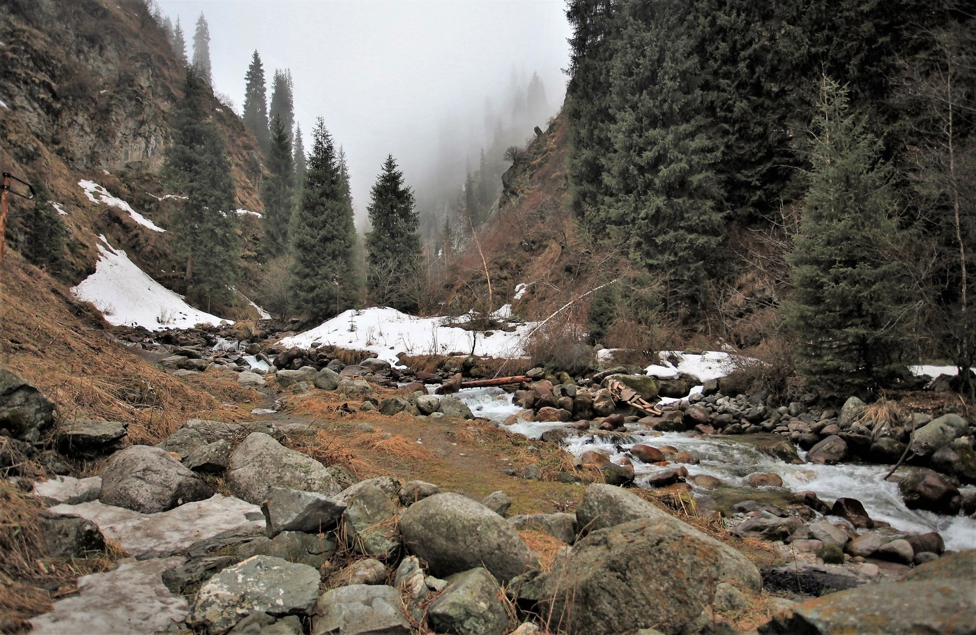 Весна в горах