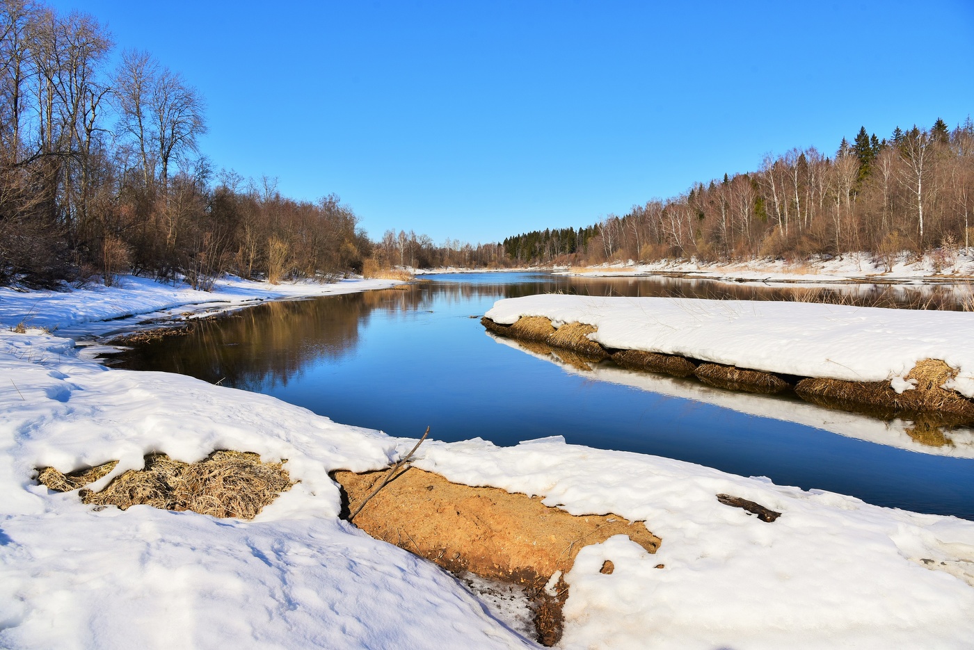 "И мартовская талость бросается в глаза ..."