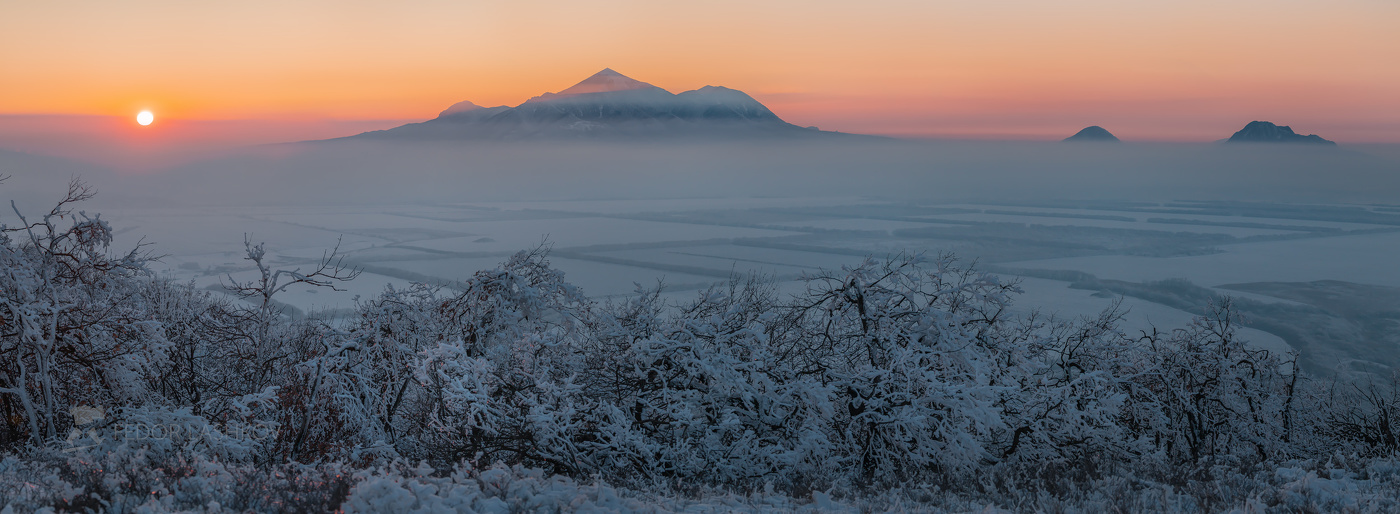 Бештау на закате