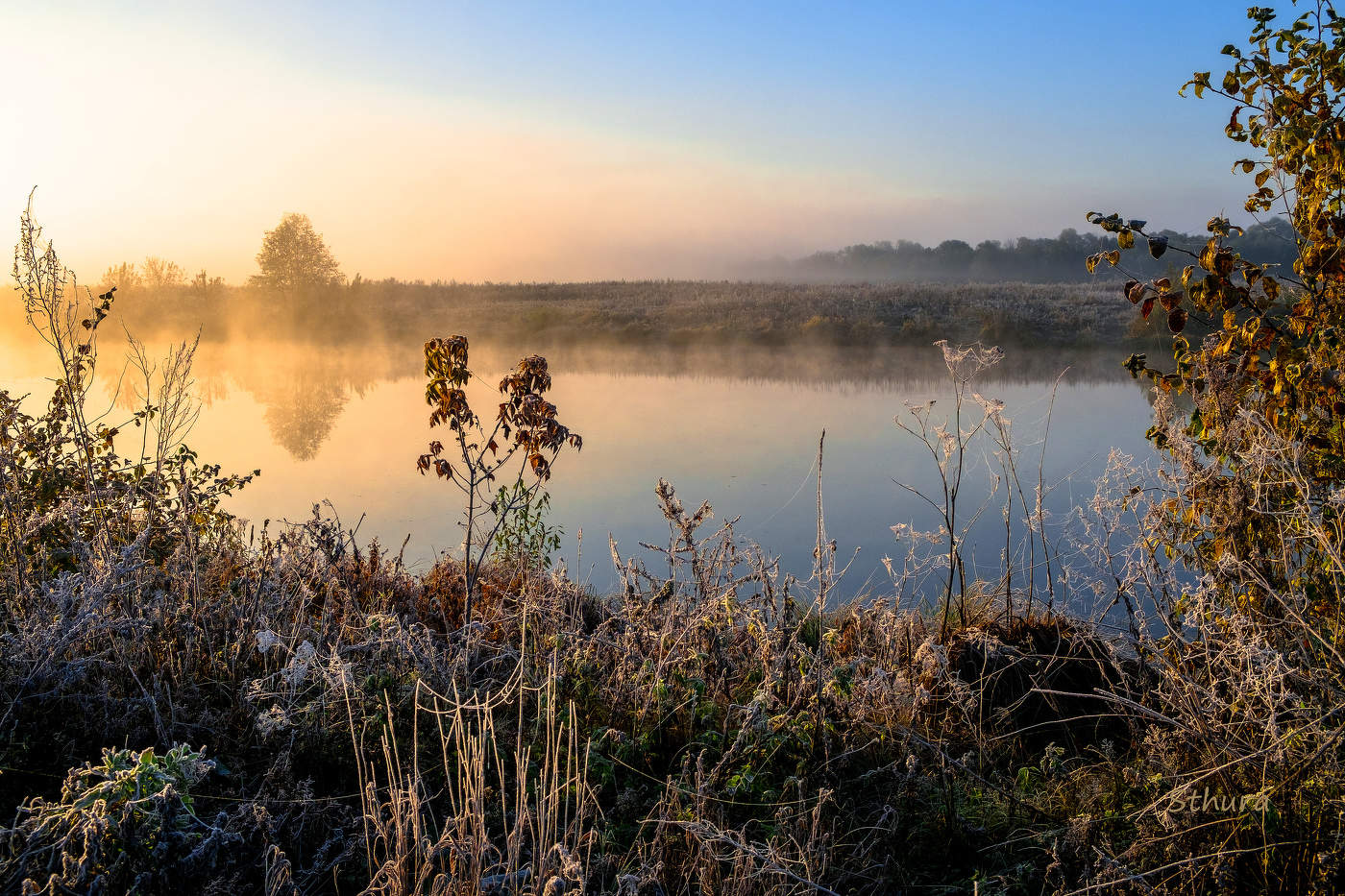 Осенние заморозки.