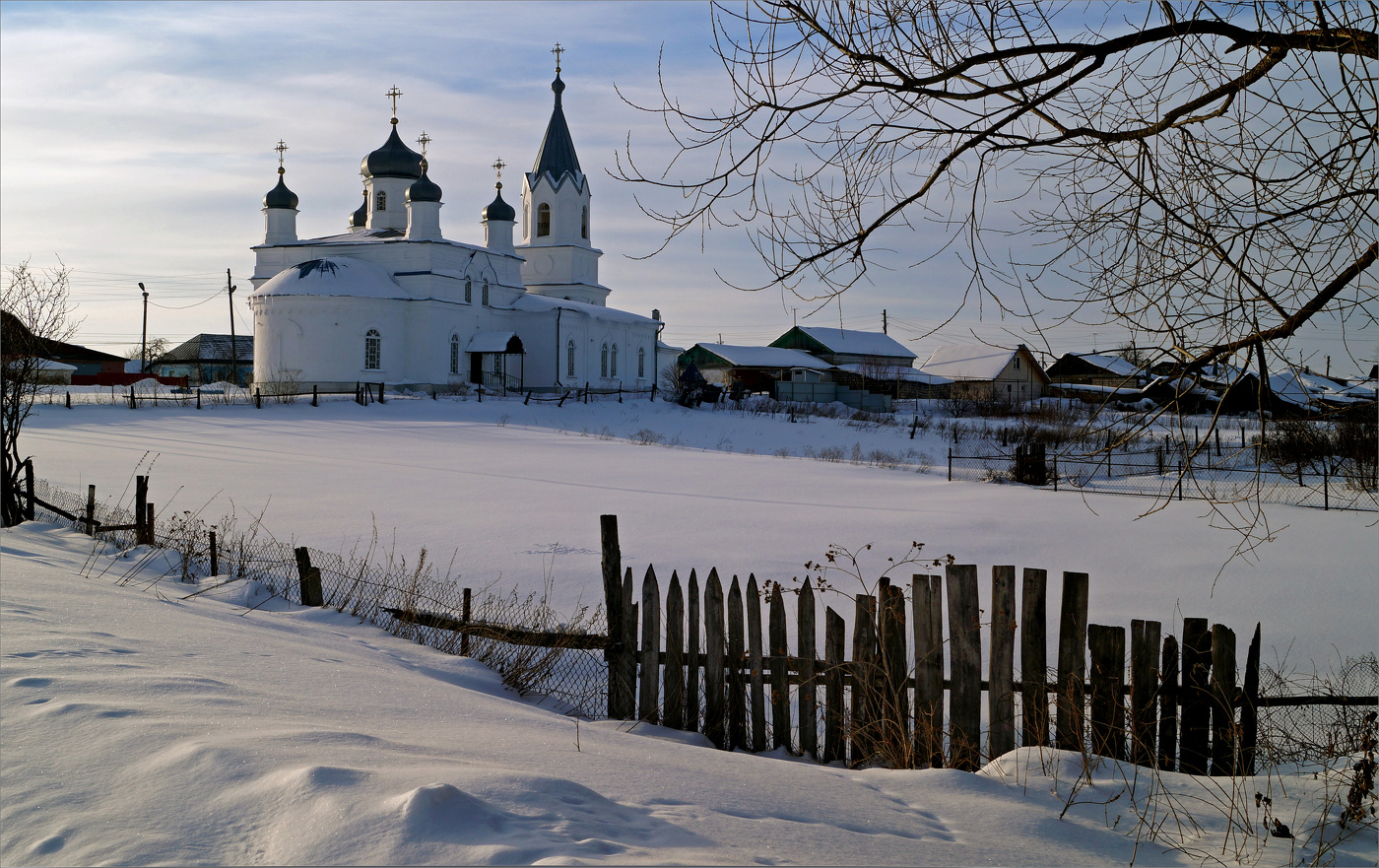 Вечером в деревне