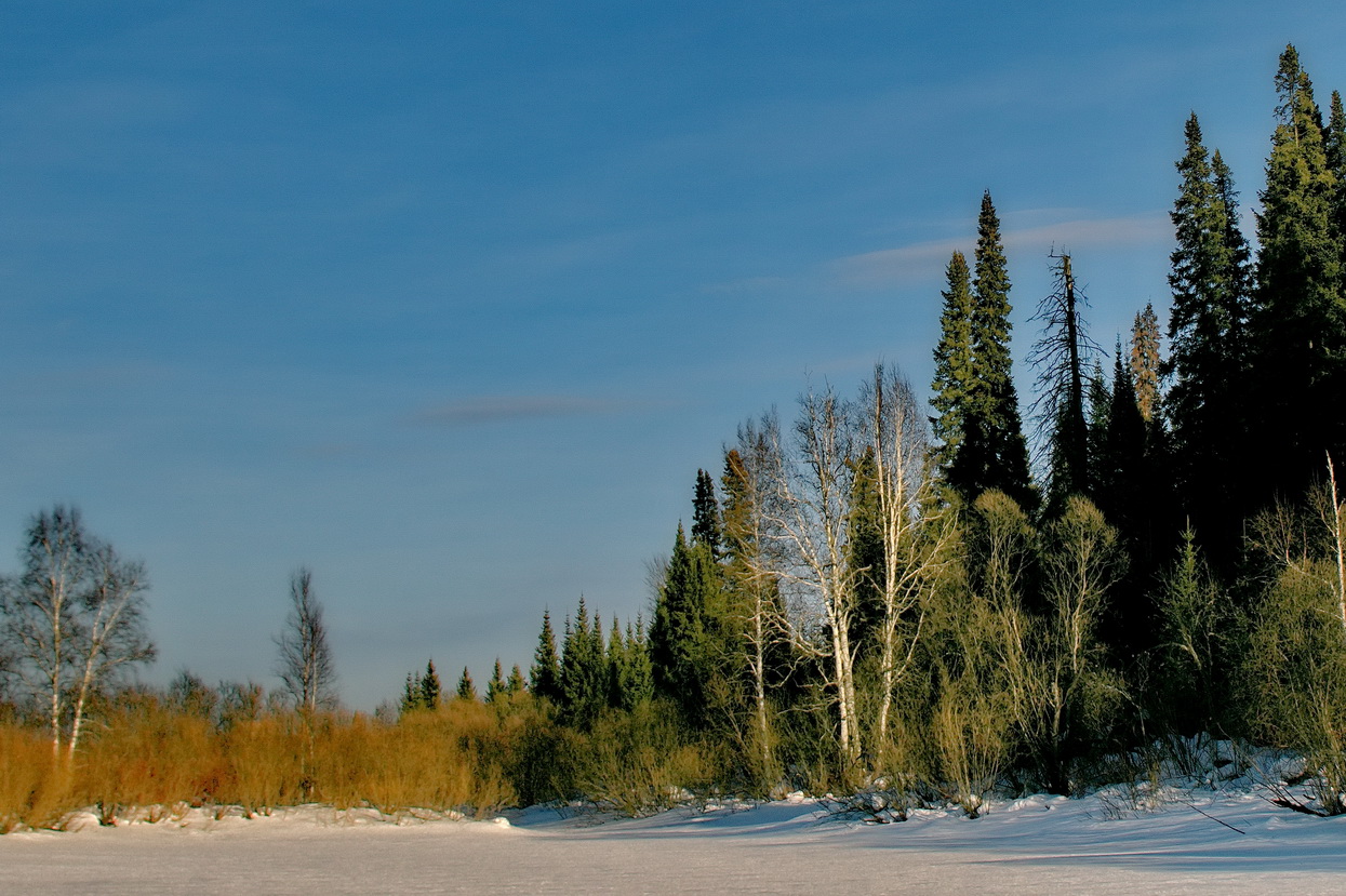 Мартовским днём.