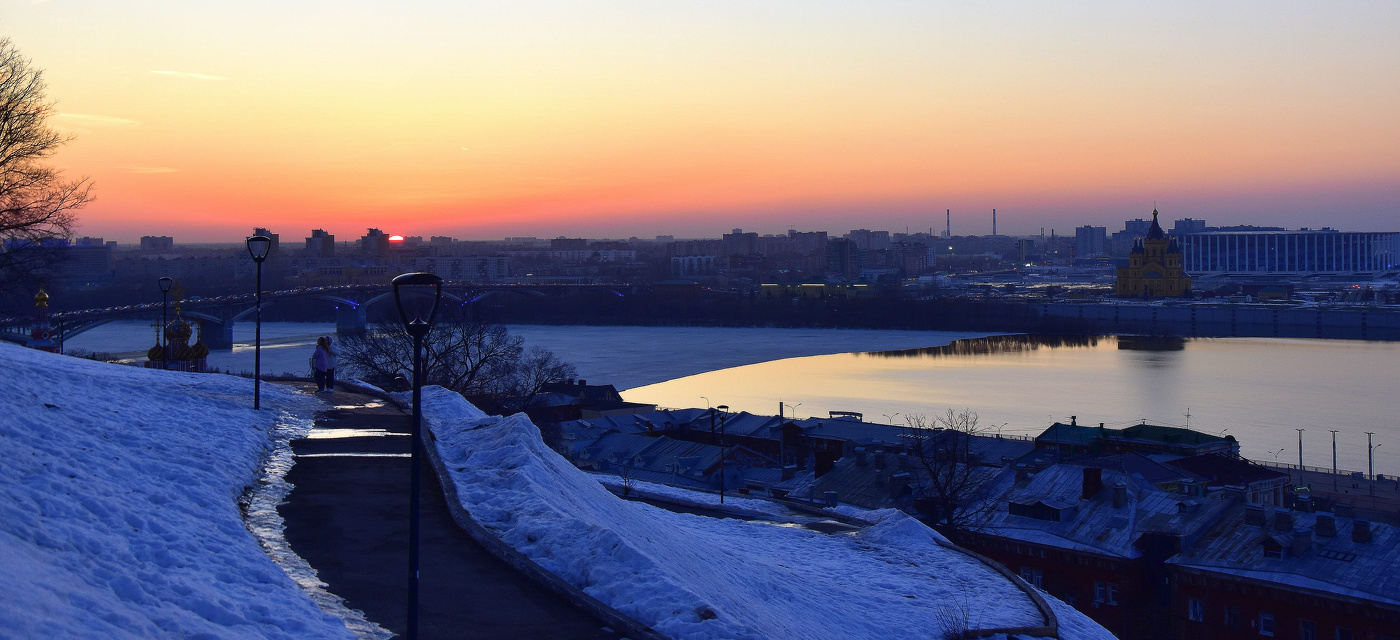 Прогулка на закате