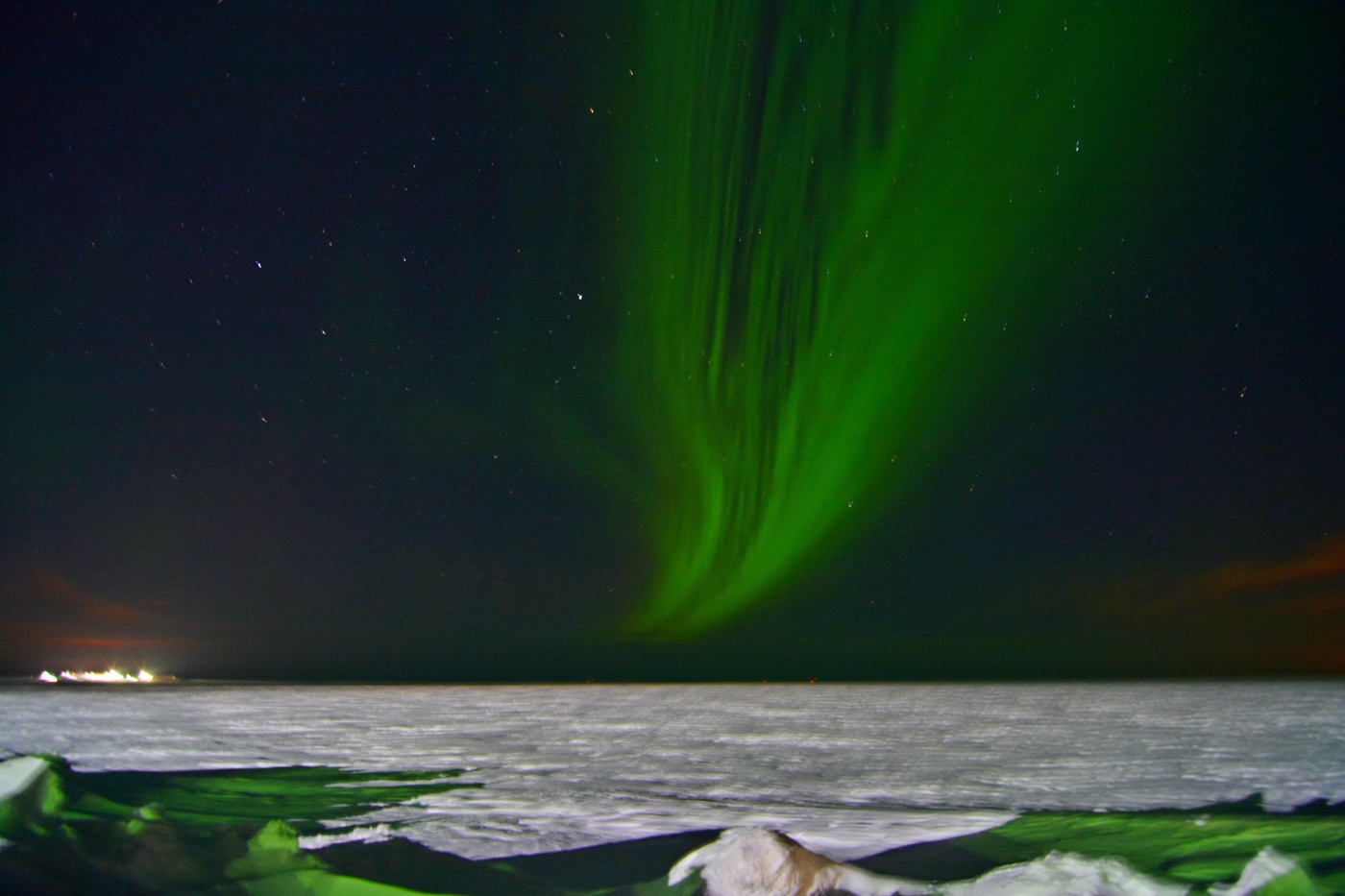 Северное сияние.