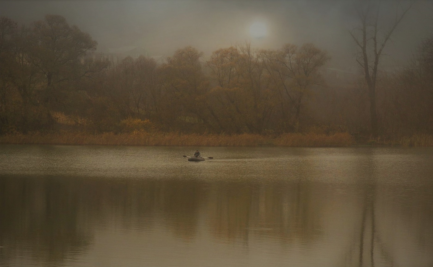 Туманный рассвет.