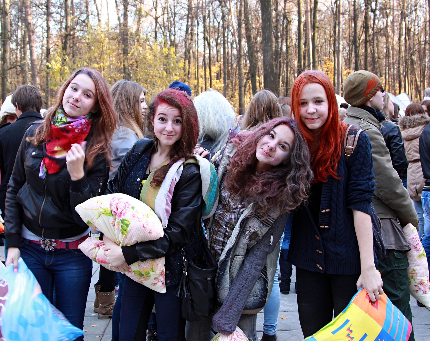 Битва подушками