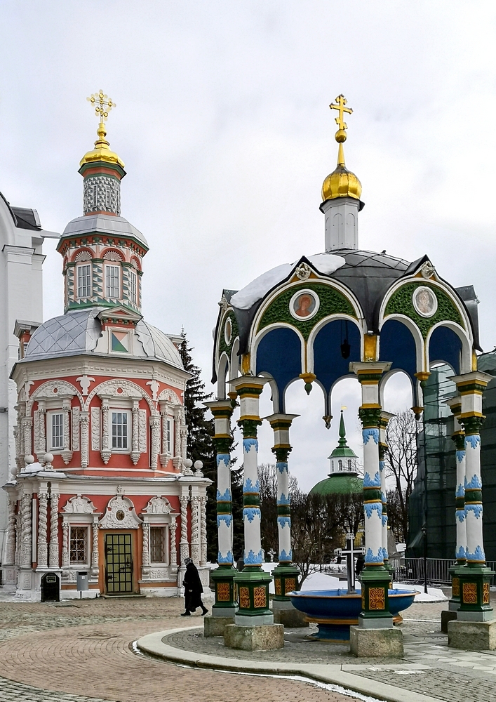 В Троице-Сергиевой лавре...