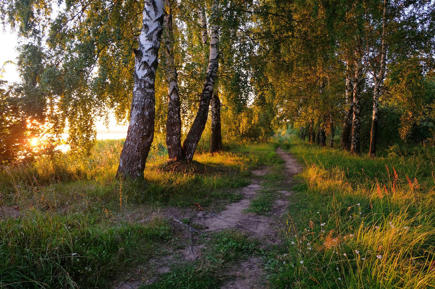 Волжские закаты