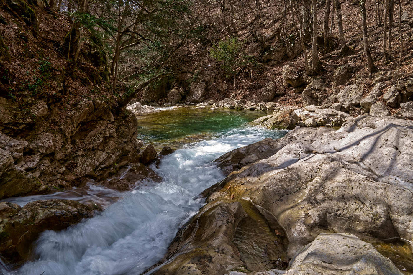 У Голубого озера