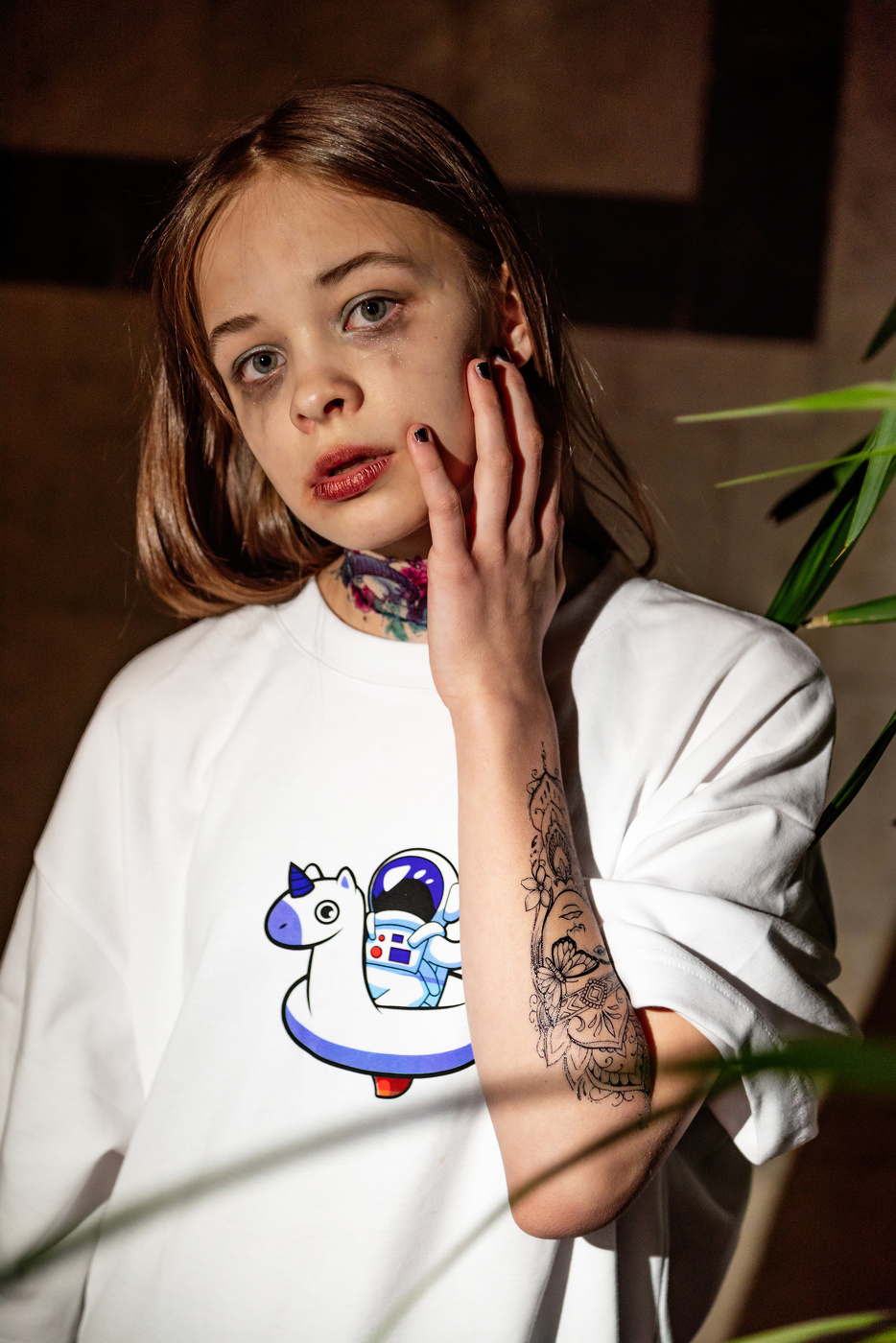 Растёкшийся макияж