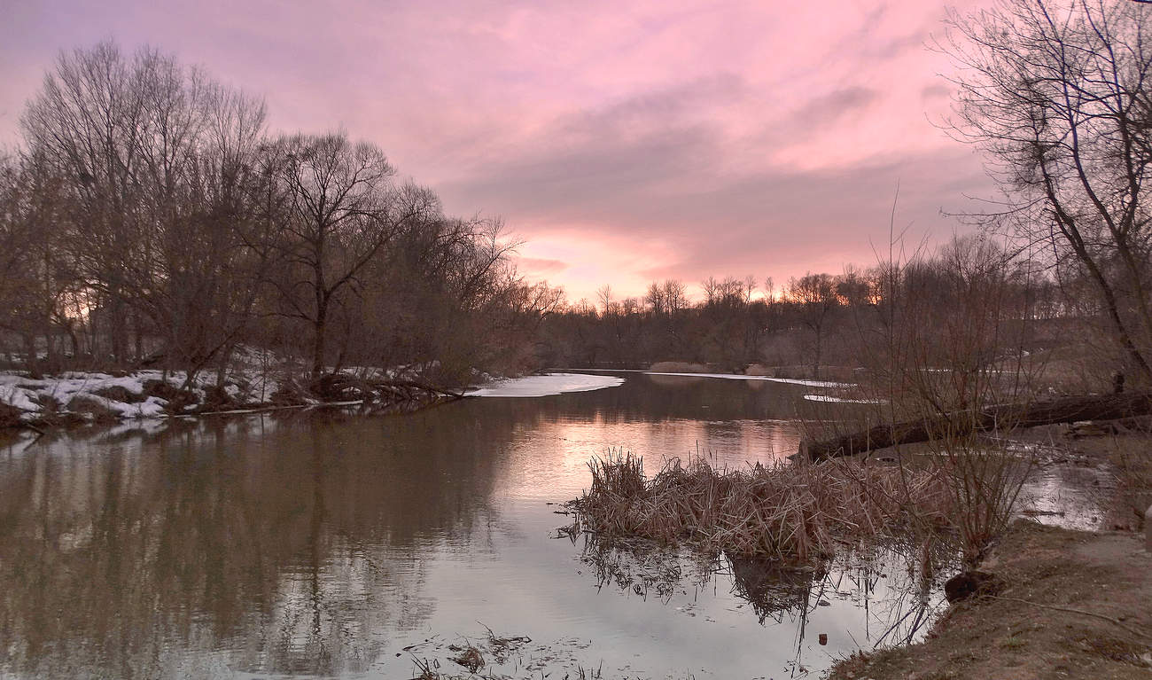 Вечер в конце марта