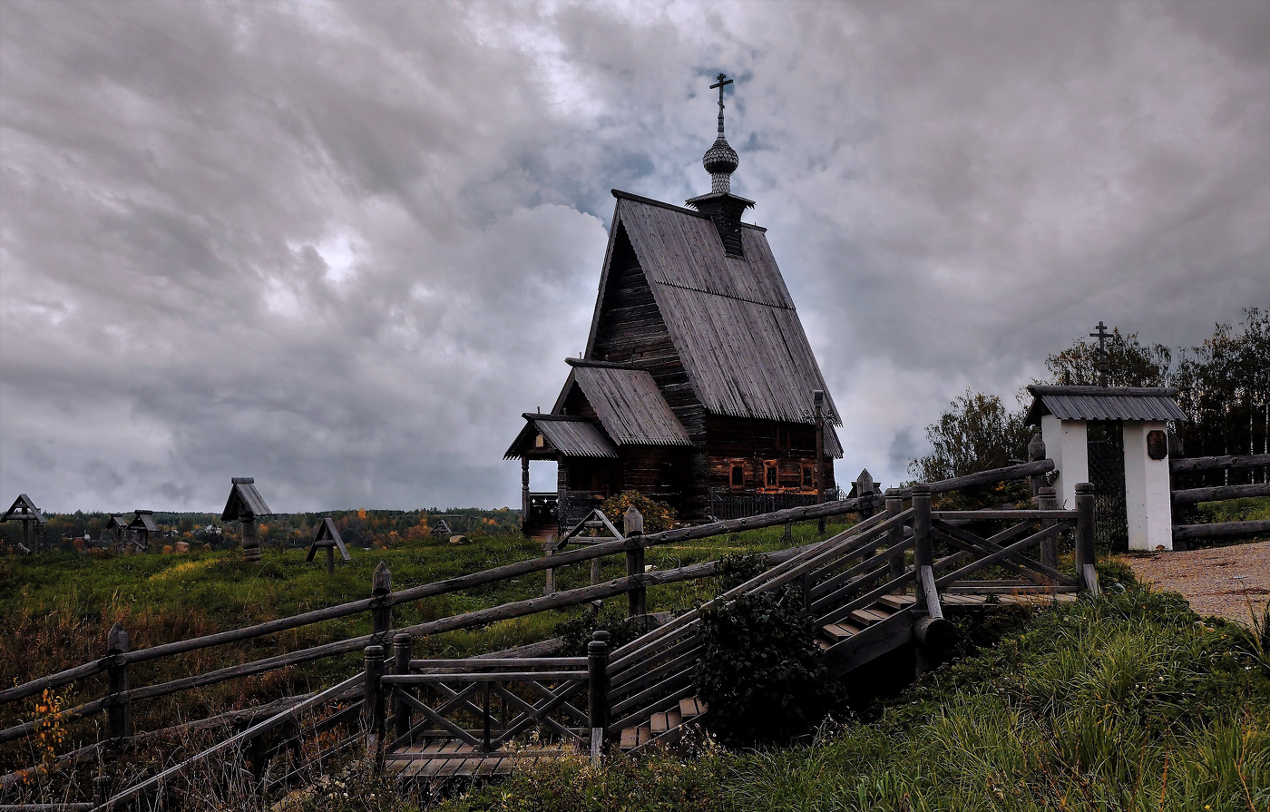 Плёс. Церковь Воскресения Христова на Горе Левитана