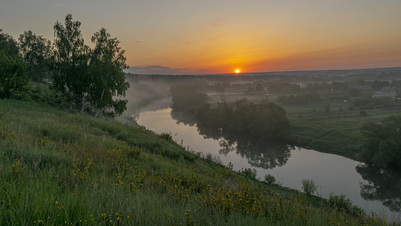 восход на Аниной горе