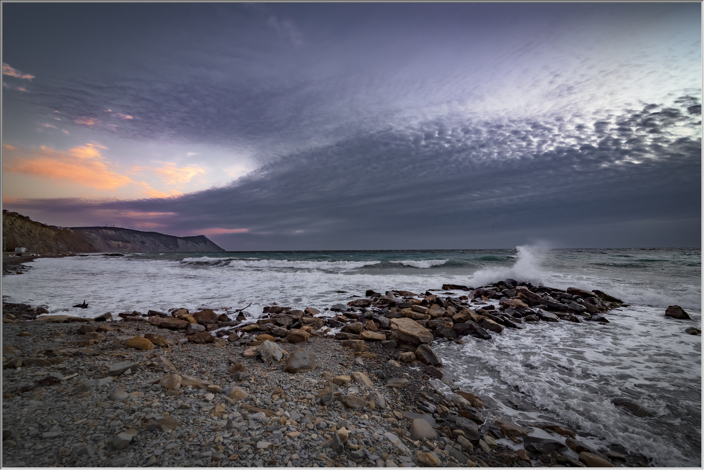 Морской закат