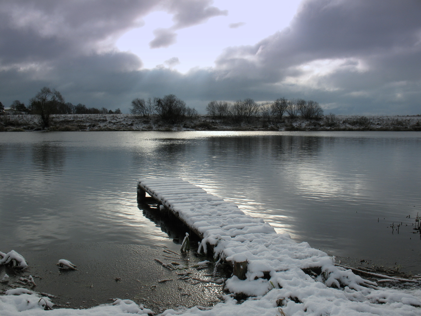 Хмурое утро...
