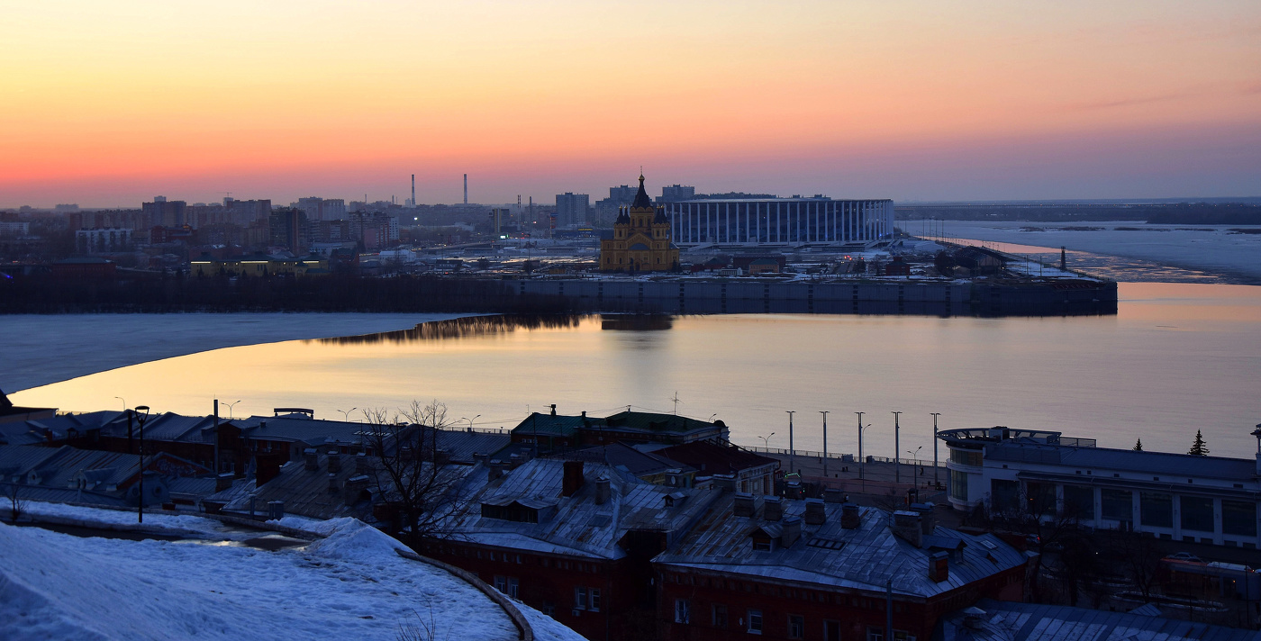 Краски мартовского заката