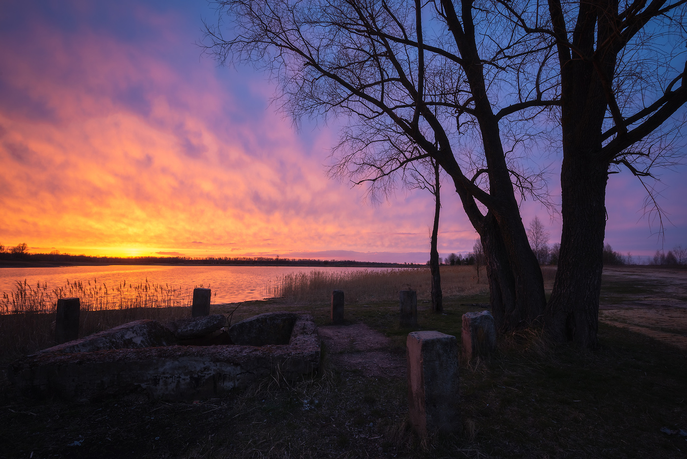 Апрельским вечером
