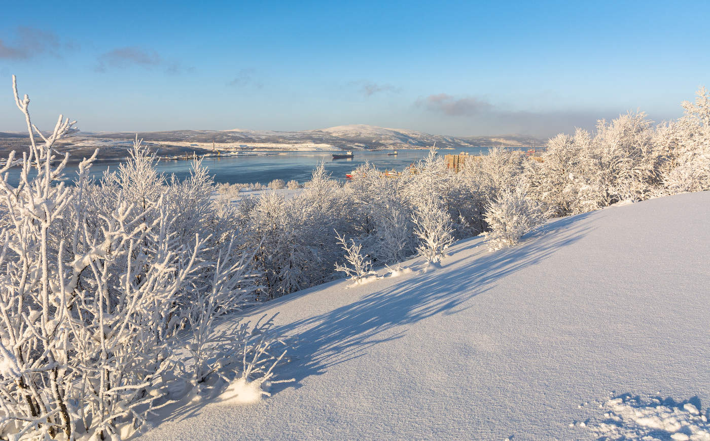 зимний день