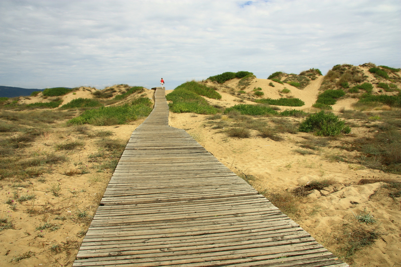 Долгая дорога в дюнах...