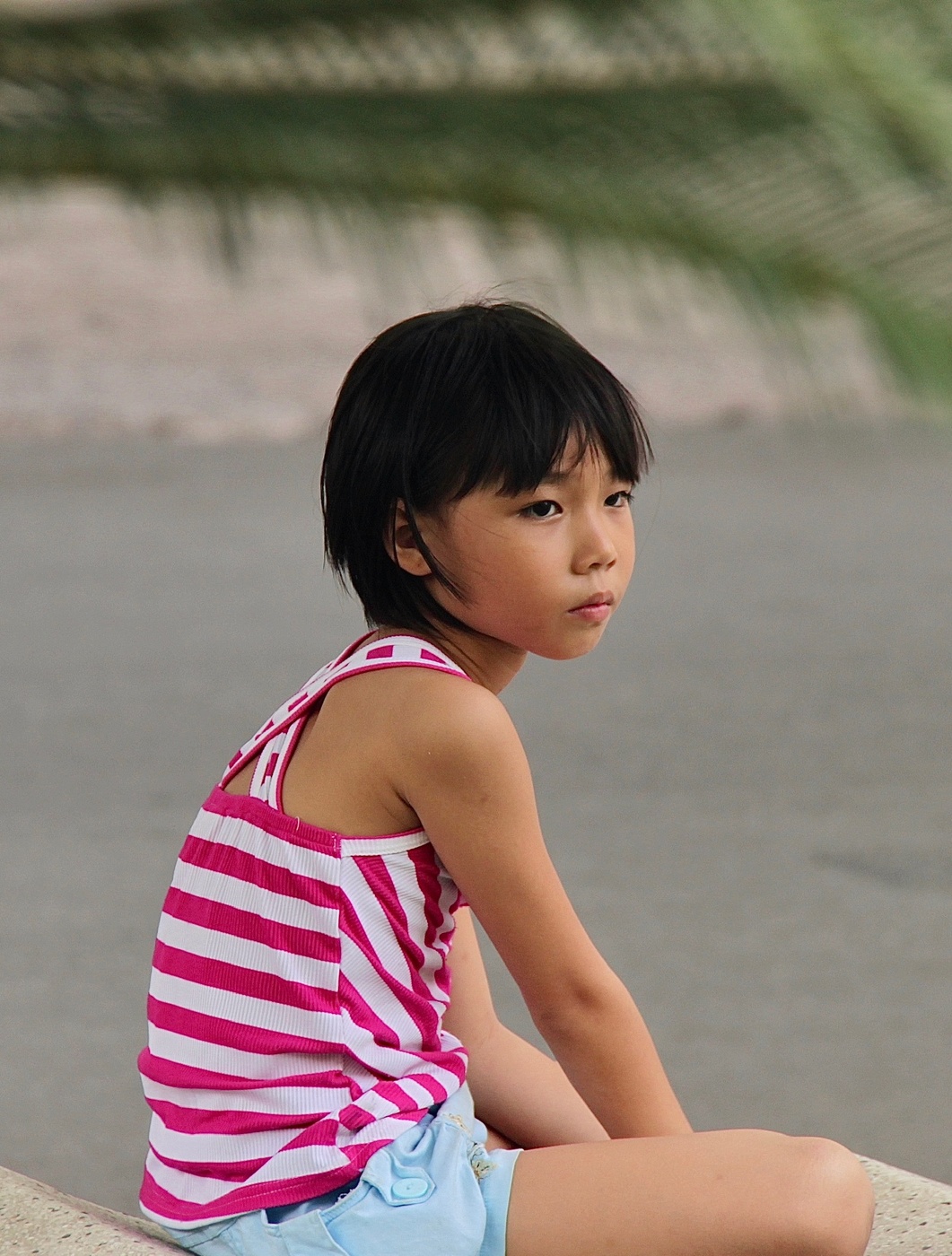 Опять одна…