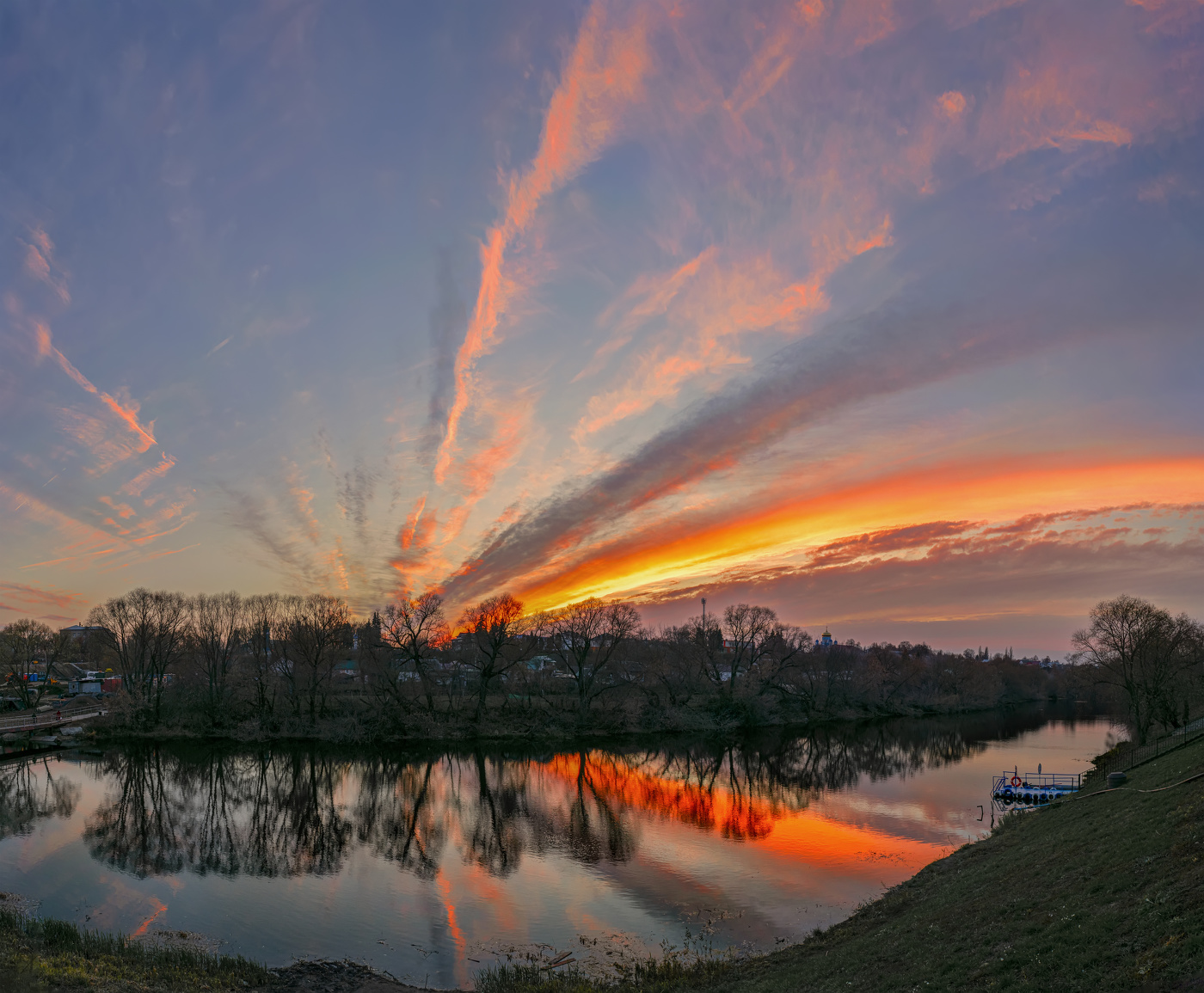 закат у спасалки