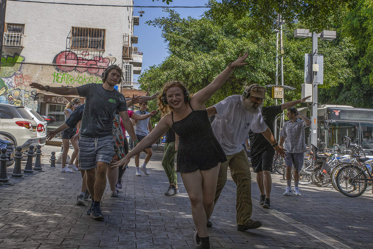 Тель-Авивский флешмоб