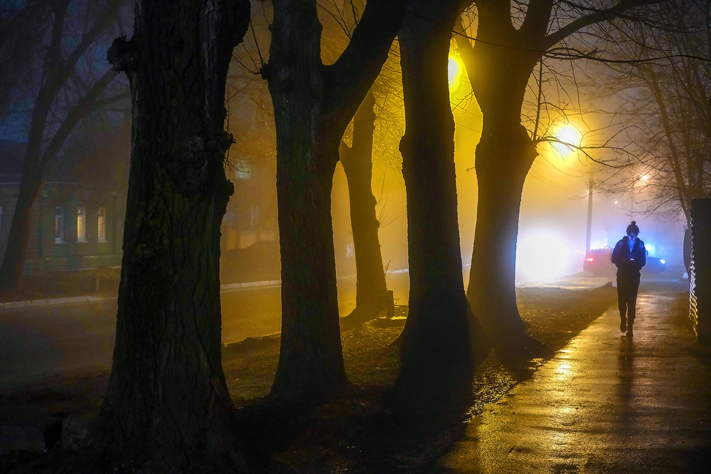 Ночной город...