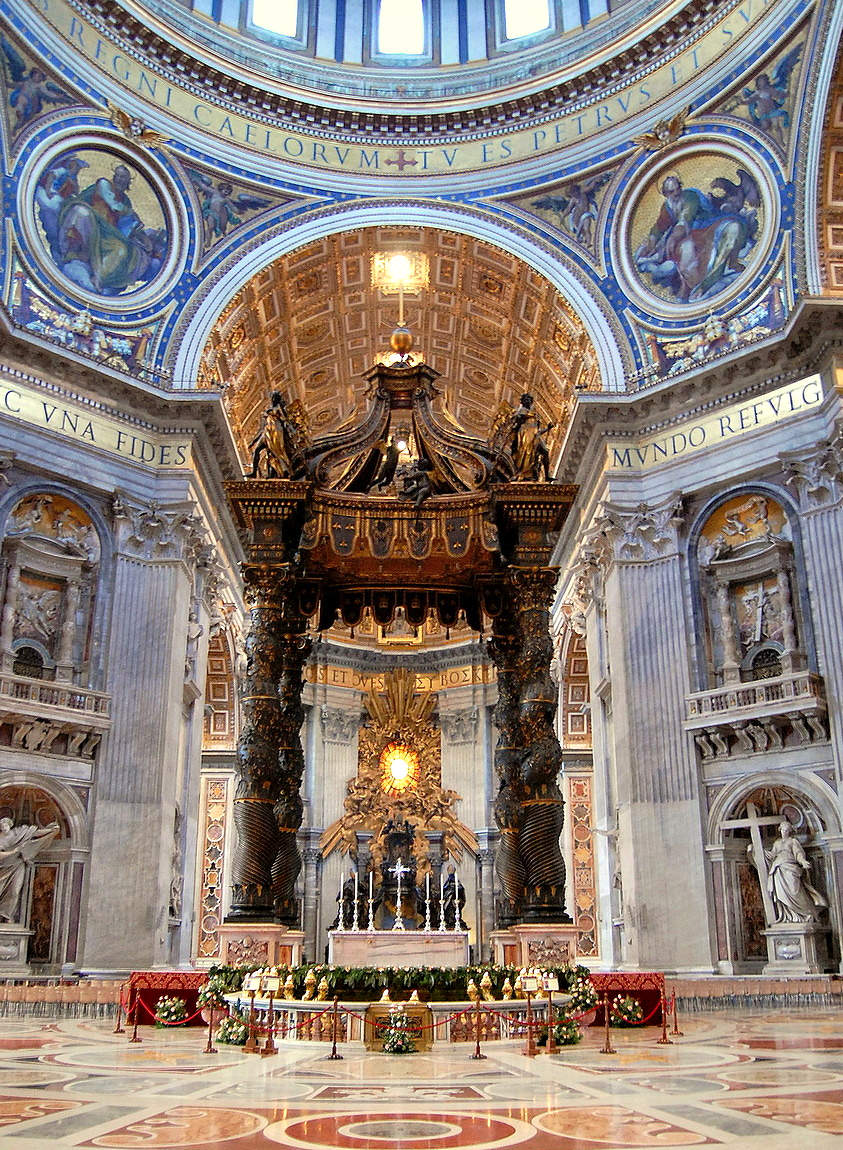 В соборе Петра и Павла в Ватикане