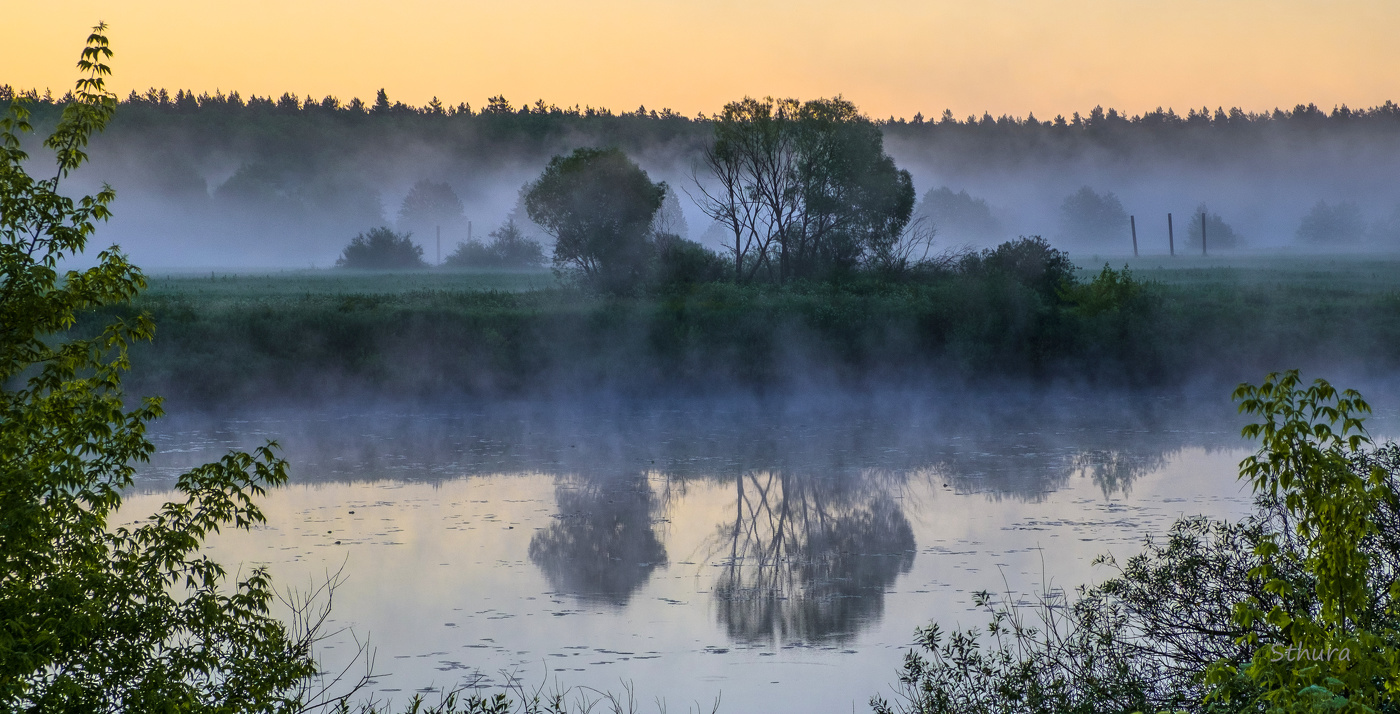 Сонное утро.