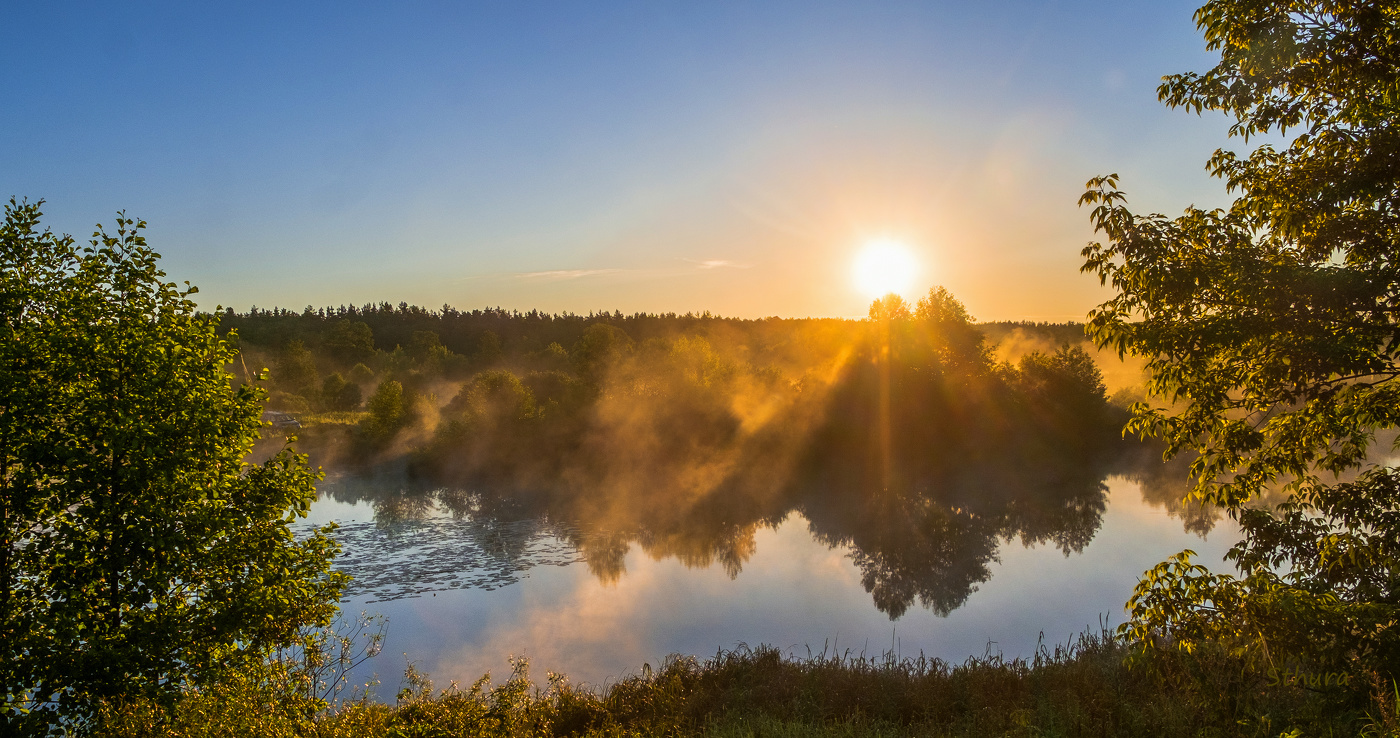 На озере Сосновое.