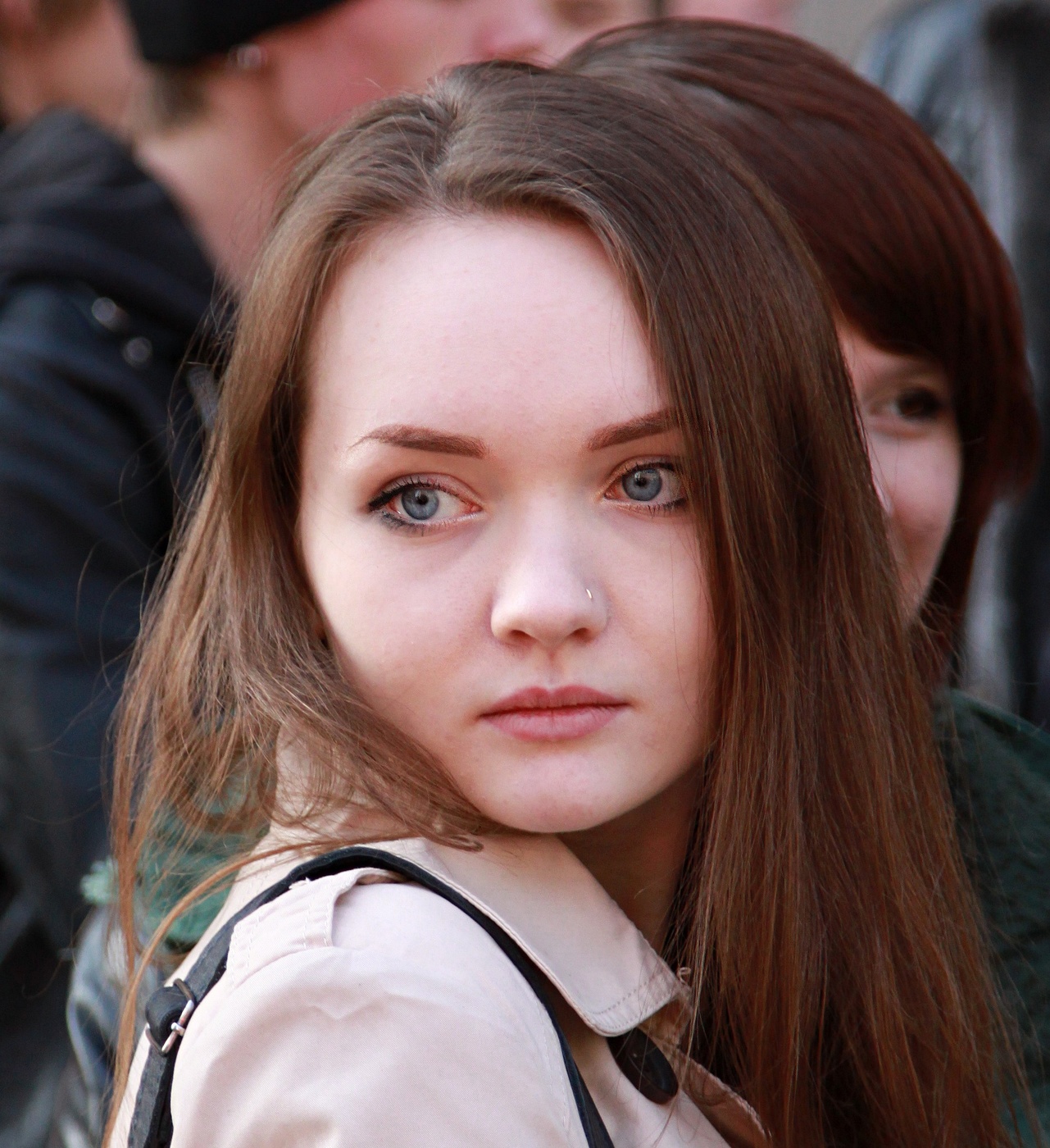 Портрет прохожей