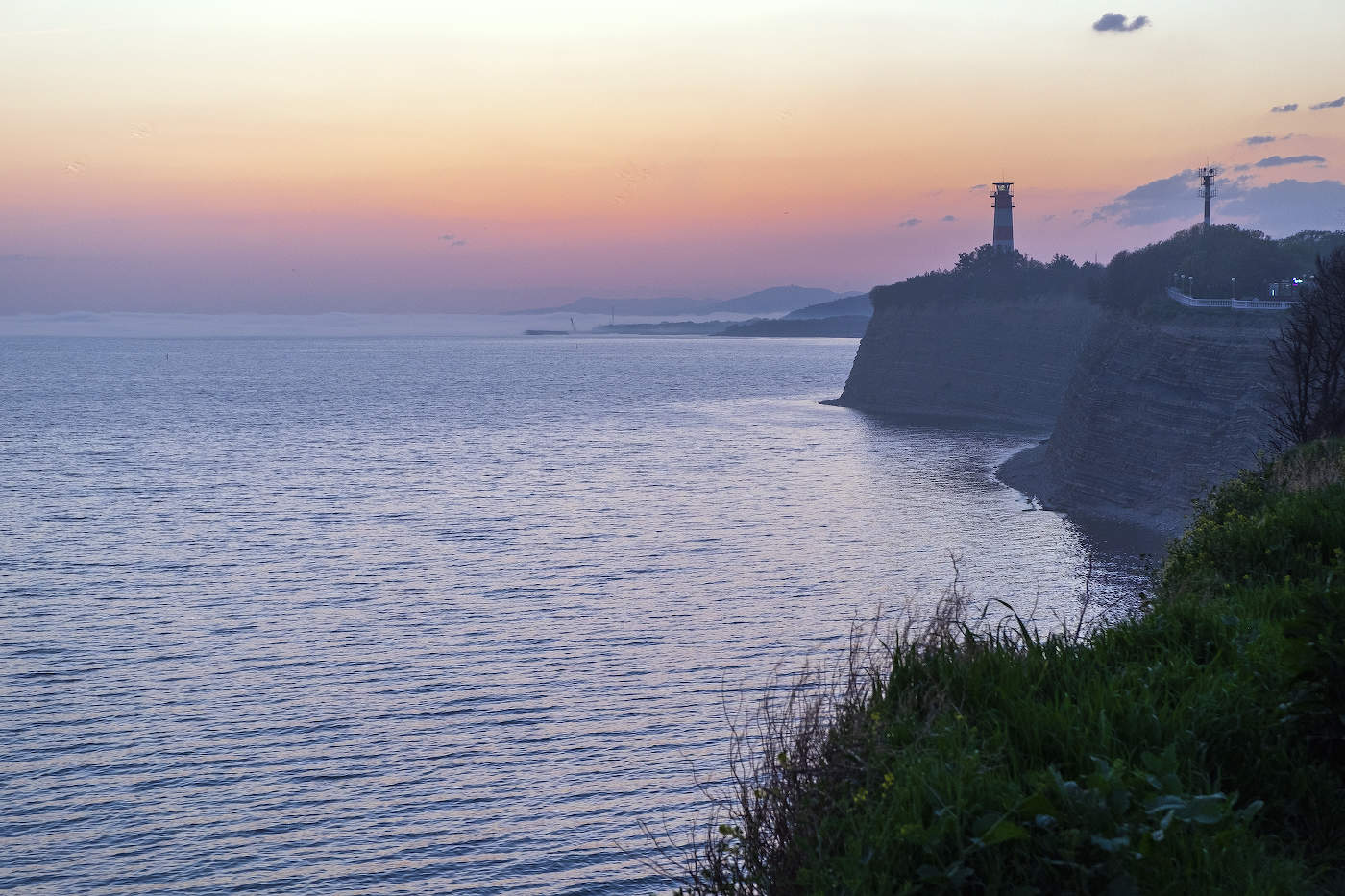 Закат на круче