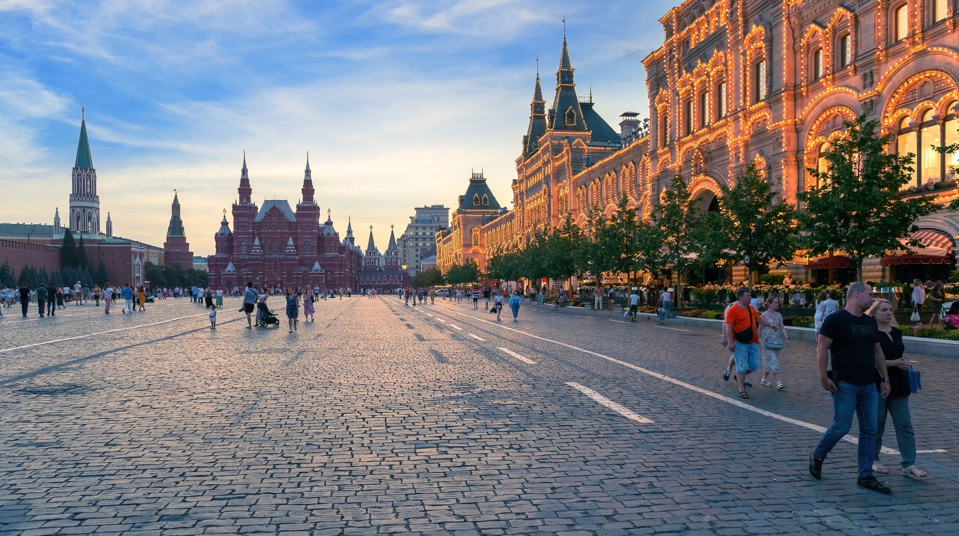 Вечер на Красной площади