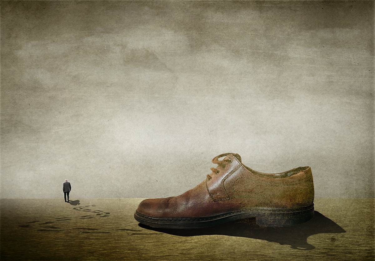 последний...