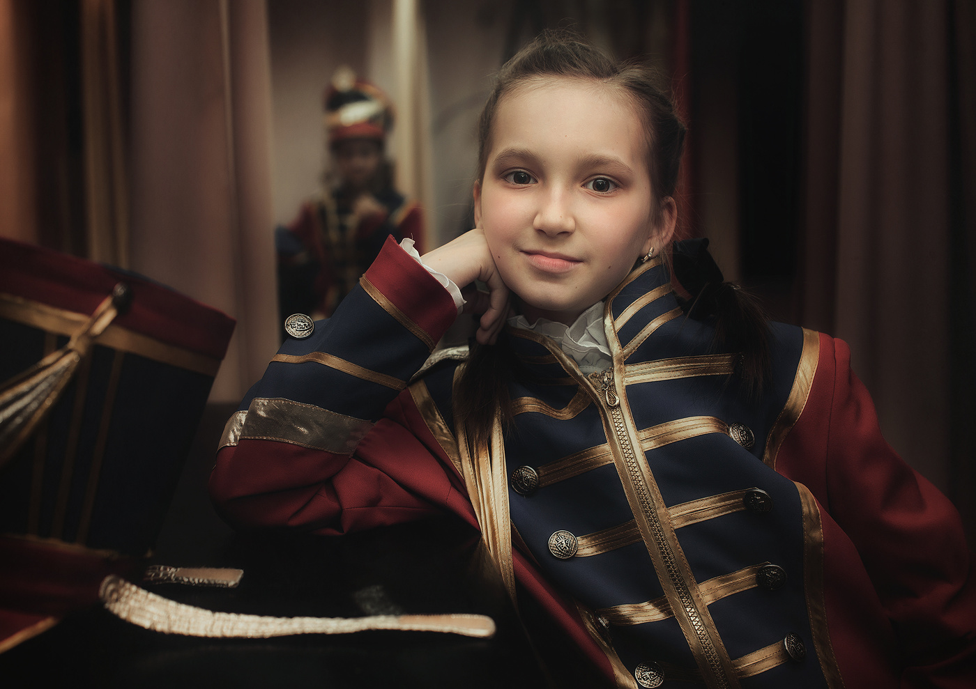 Маленькая барабанщица..