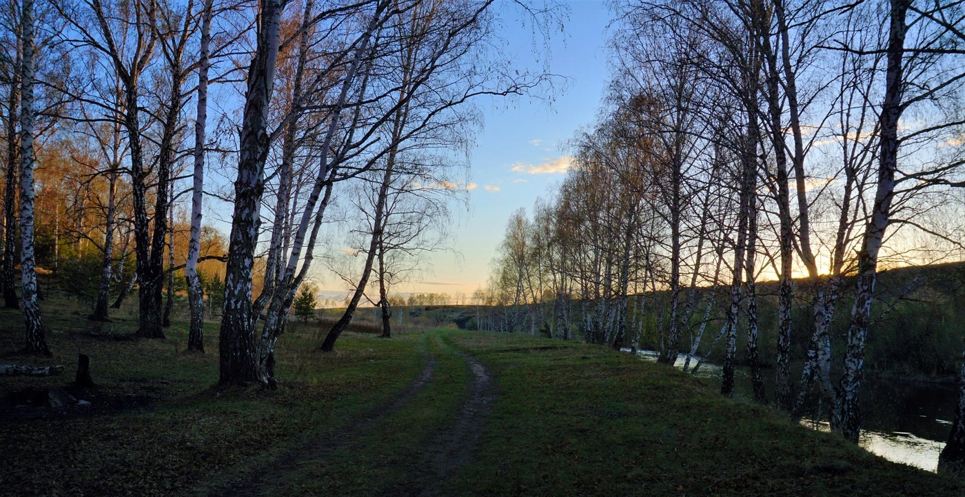 Вдоль реки. Прогулки по весне