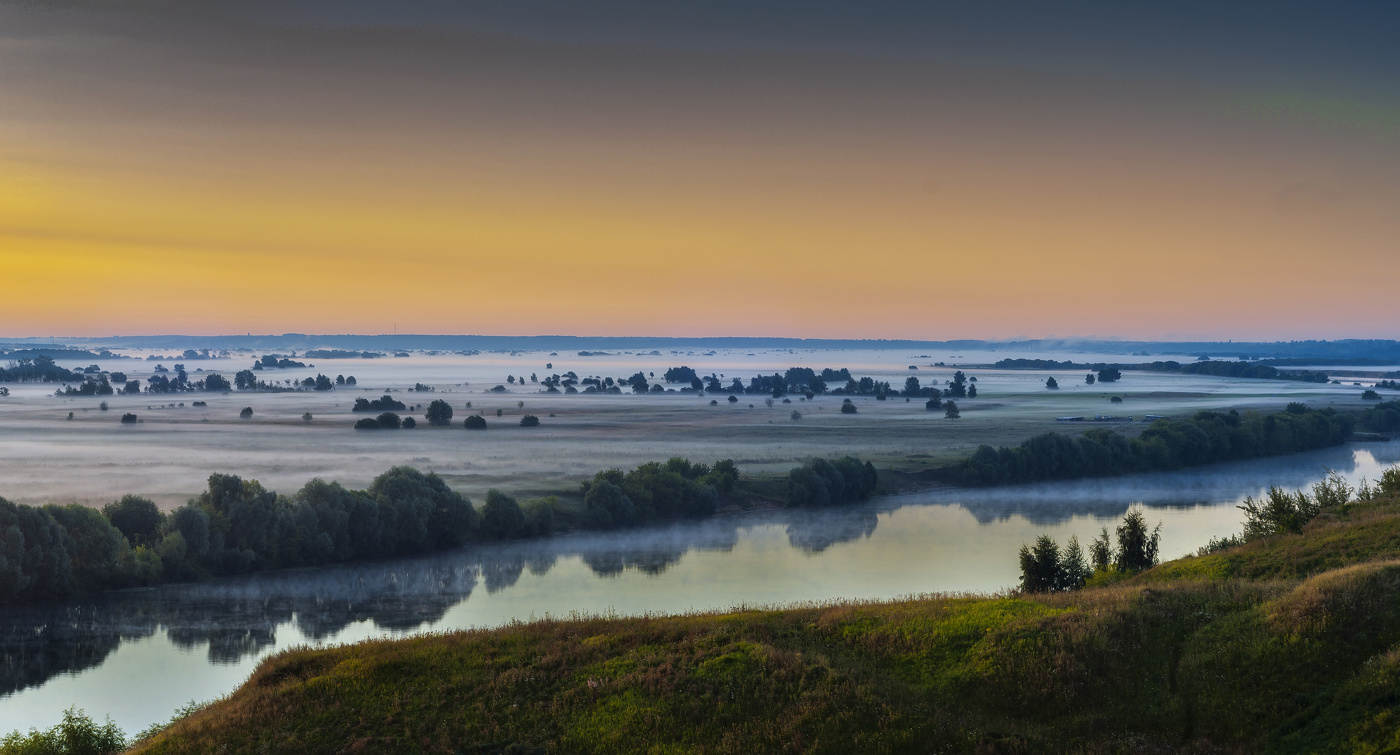 Рассвет над р.Ока