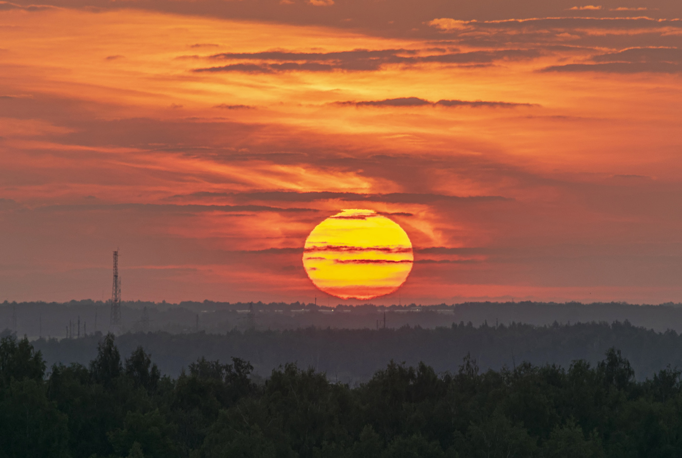 июльский восход
