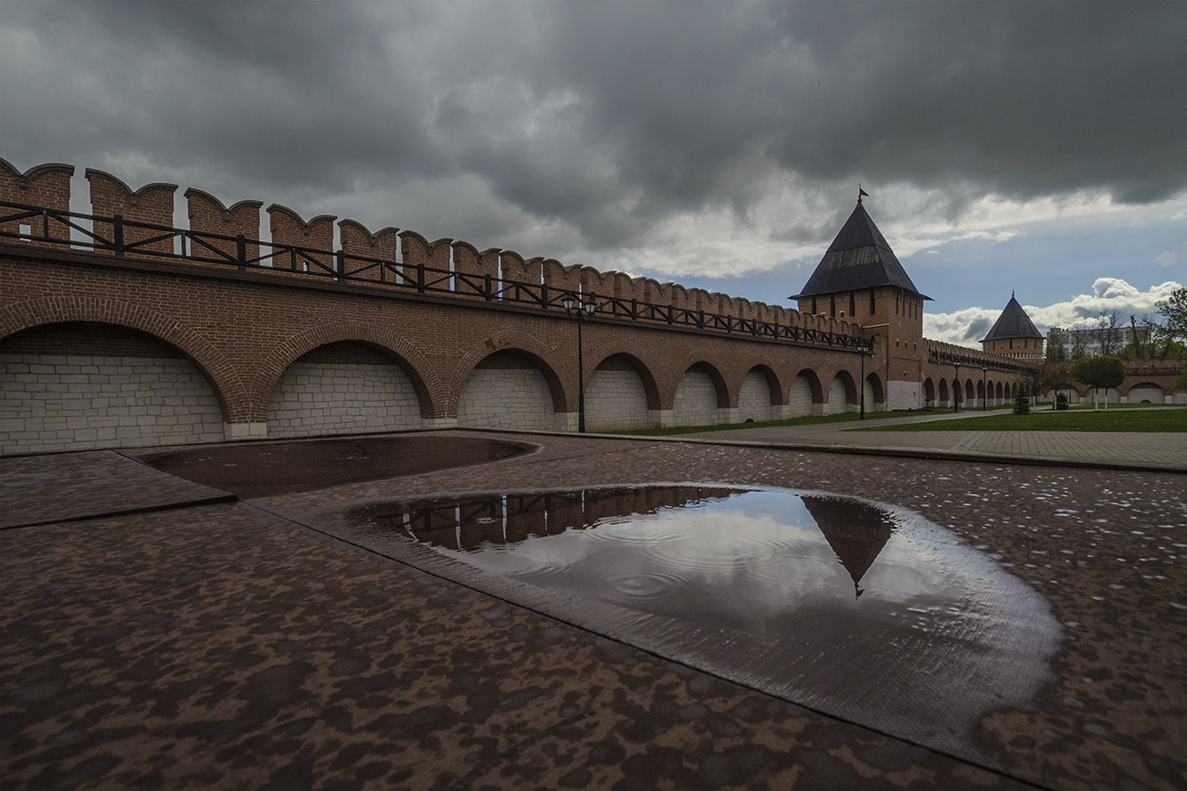 Тульский кремль. Майский дождь