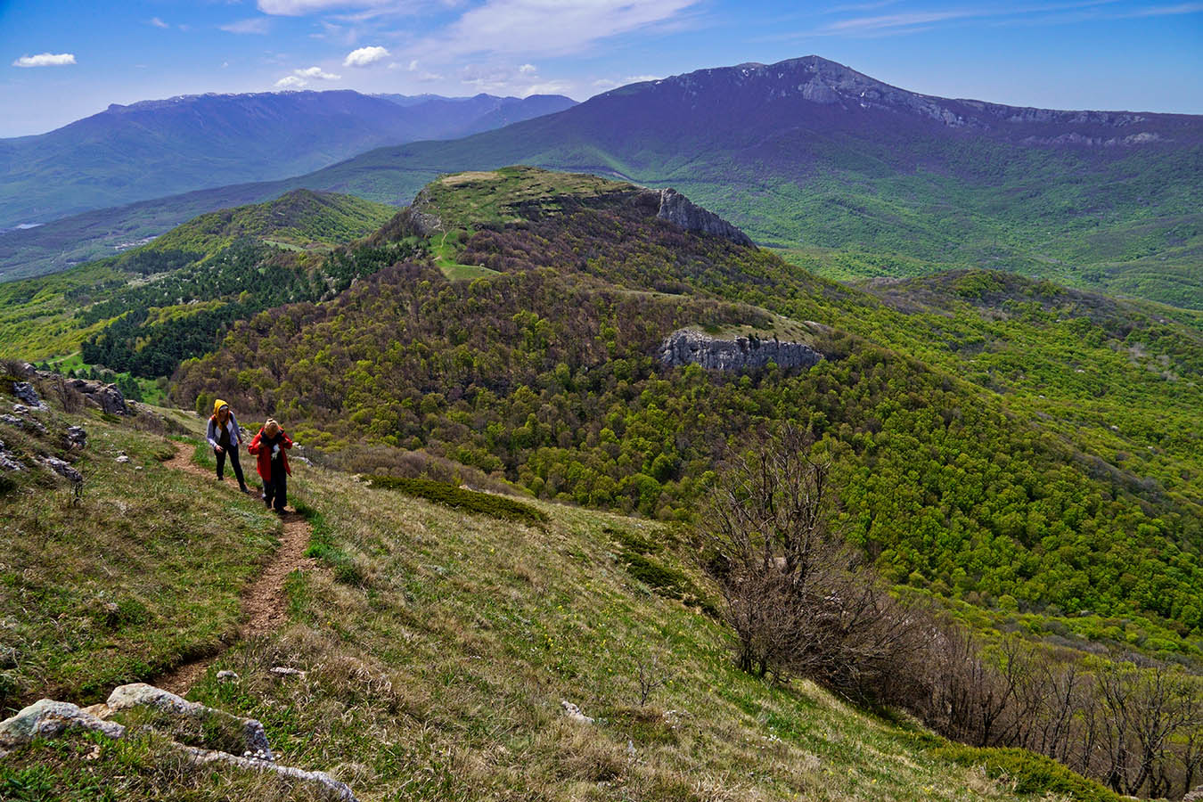 На склонах Северного Демирджи