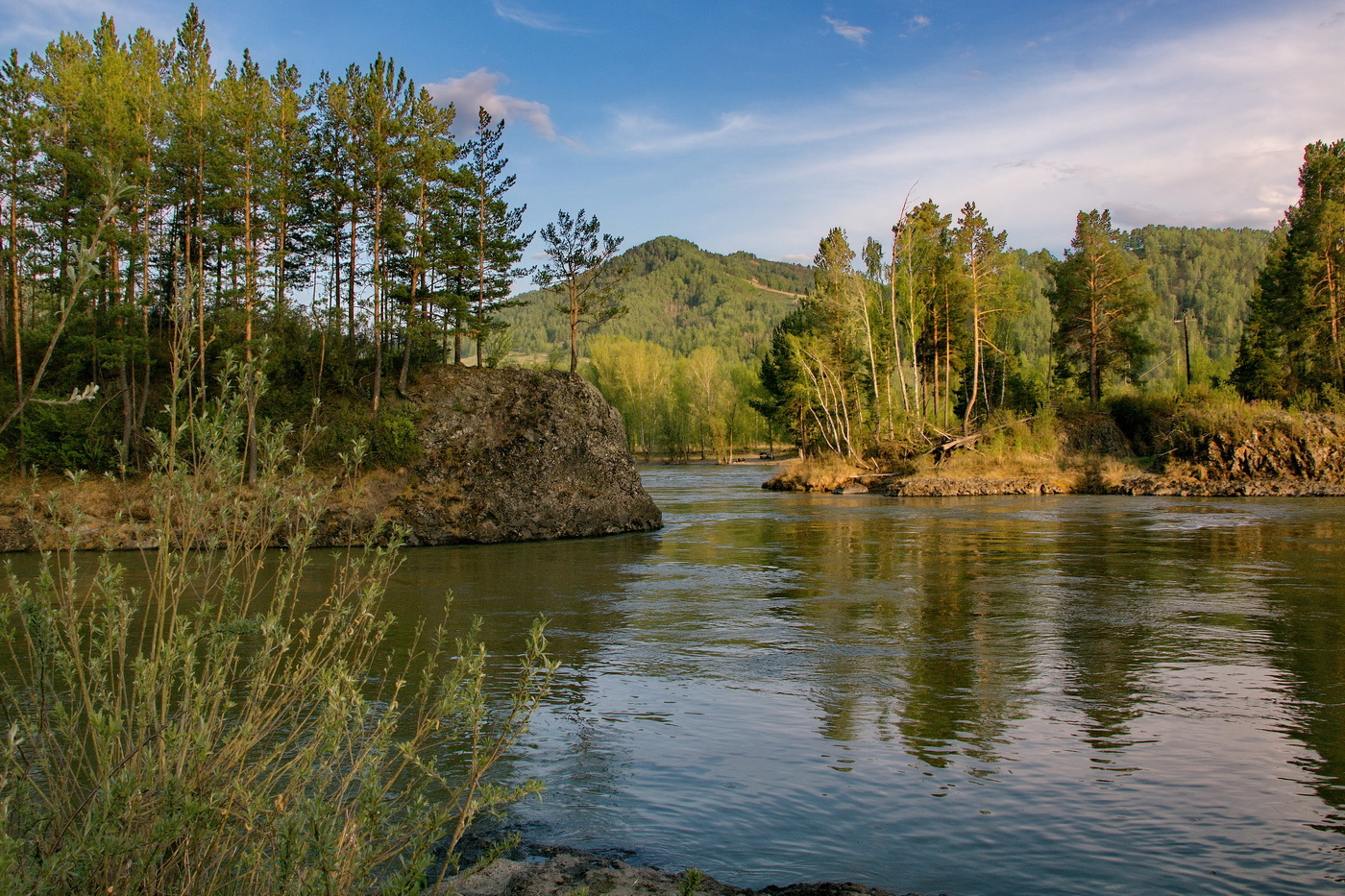 Тёплый вечер.