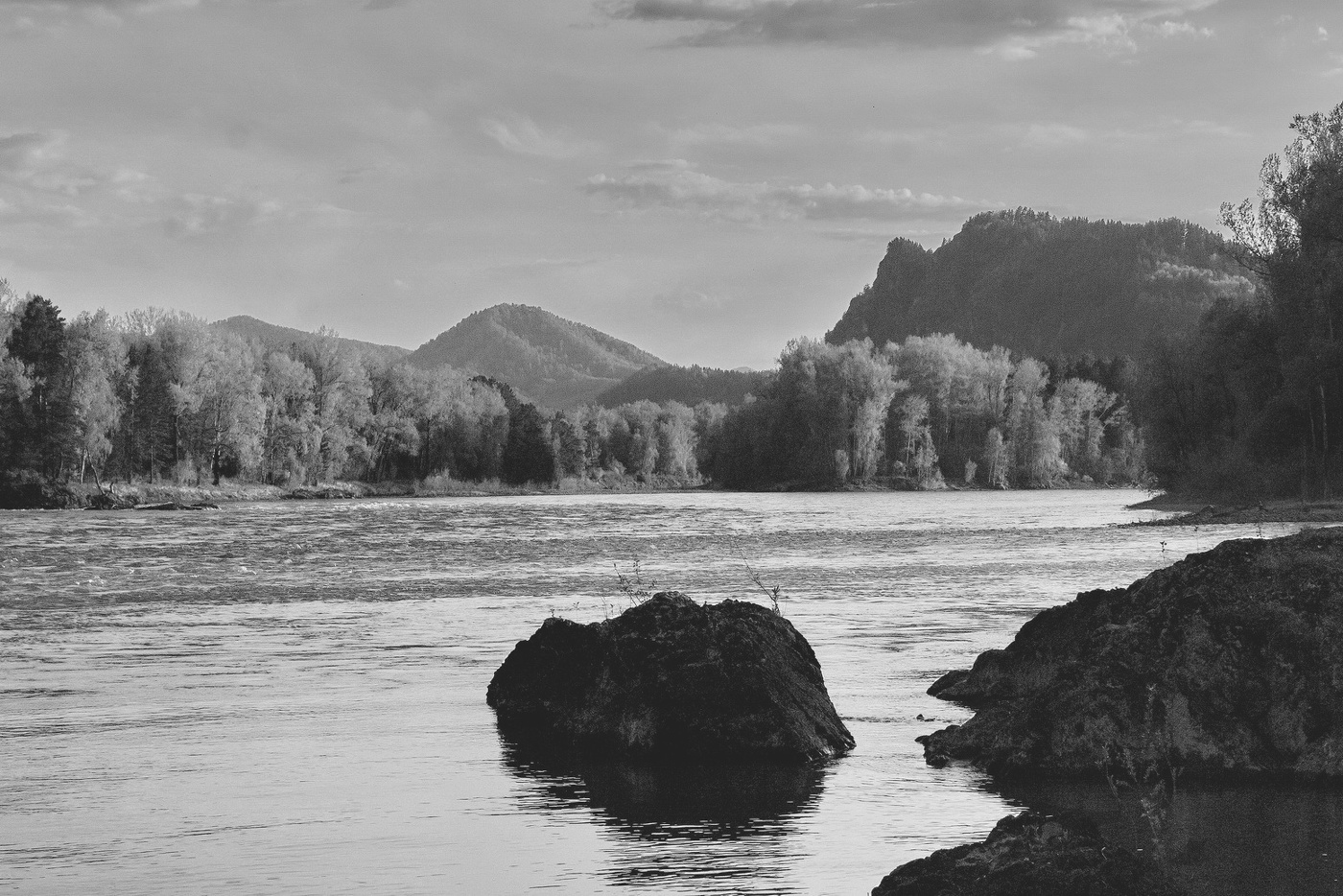 *Вечер на Катуни.**